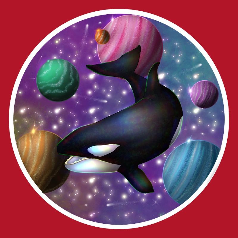 orque dans l’espace