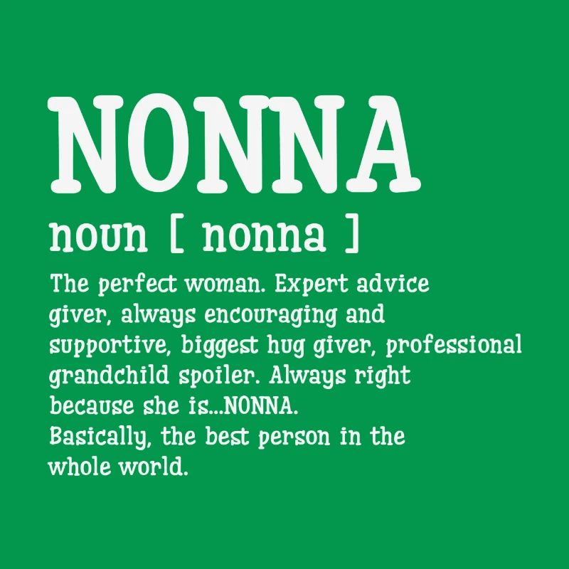 Nonna Defination Muttertag