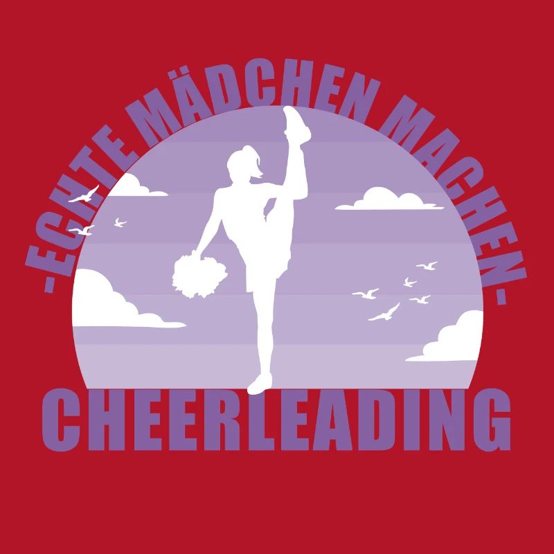 Cheerleading Cheerleader Pompons Mädchen Geschenk