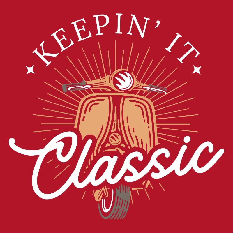 Keepin’ It Classic – Retro Motorroller