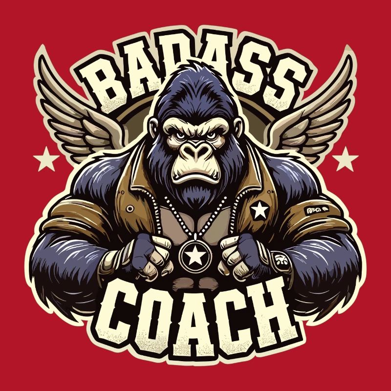 Badass Trainer Coach Gorilla Gift