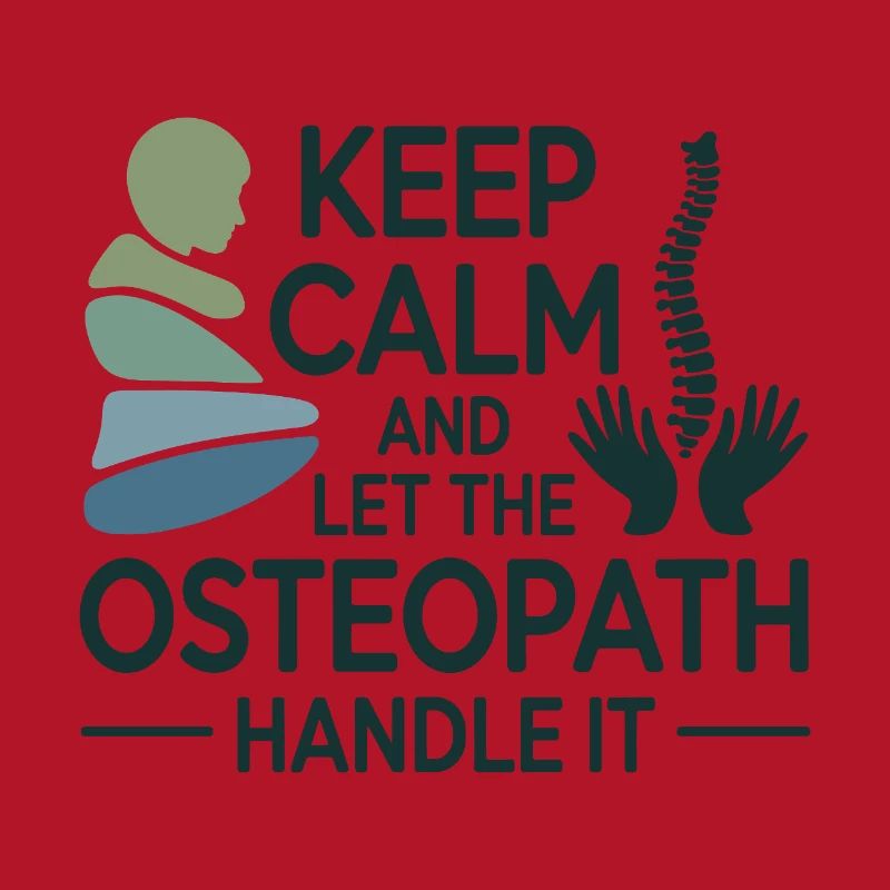 Osteopath Keep Calm Handle It Professional 