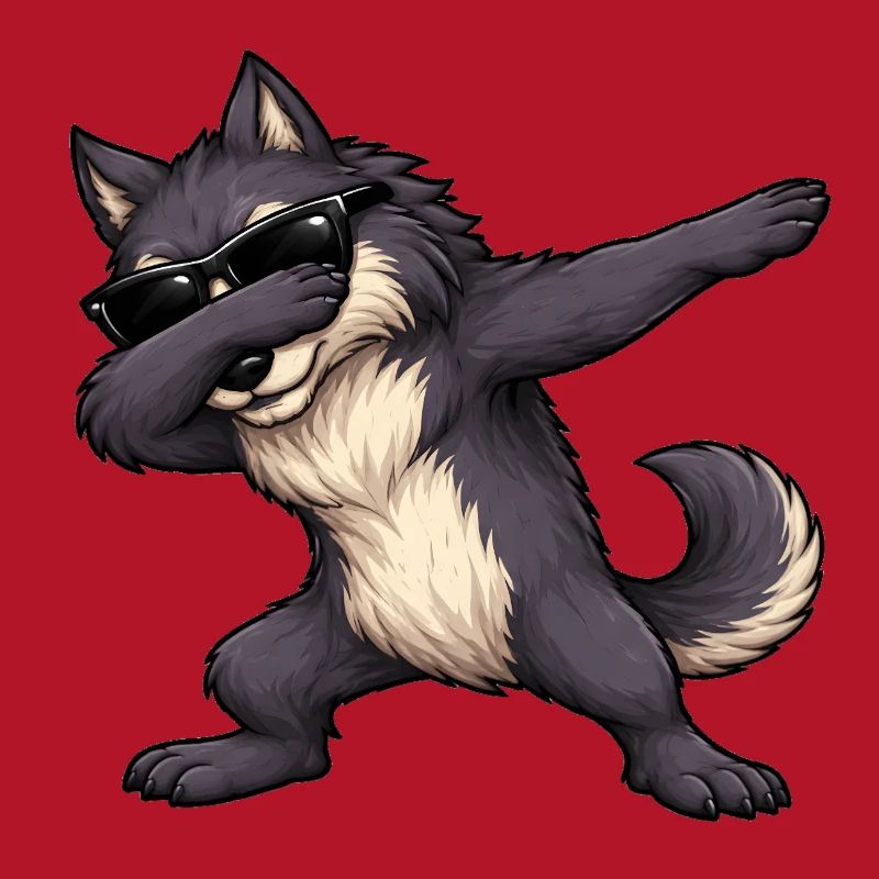 Dabbing Werwolf