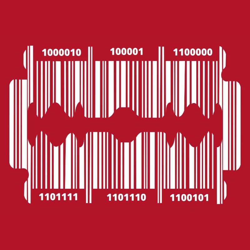 Rasierklinge mit Code
