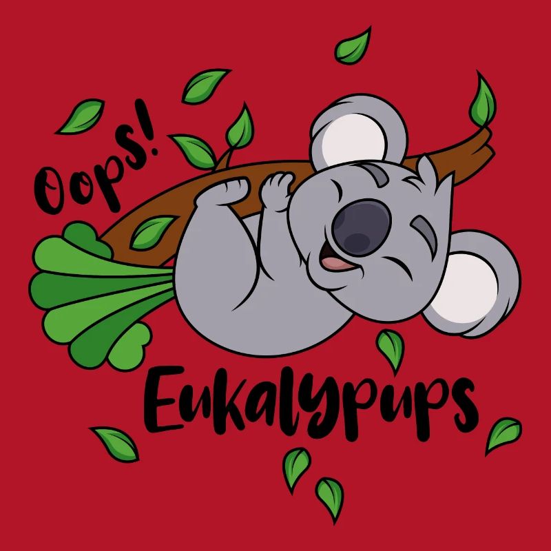 Koala Eukalyptus Oops Eukalypups Pups Tier Ast