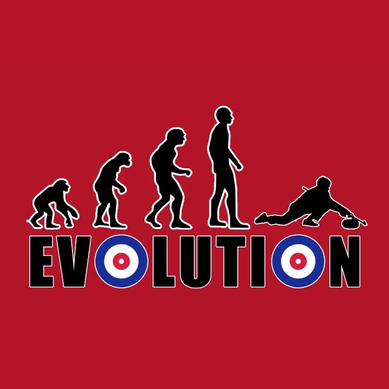 EVOLUTION CURLING Eisstockschießen Geschenk Winter