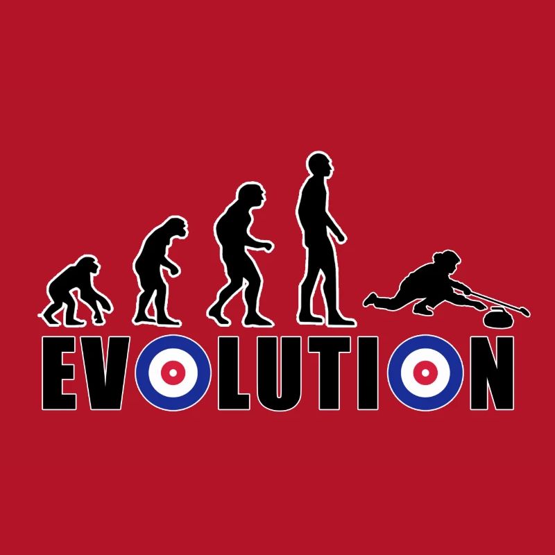 EVOLUTION CURLING Eisstockschießen Geschenk Winter