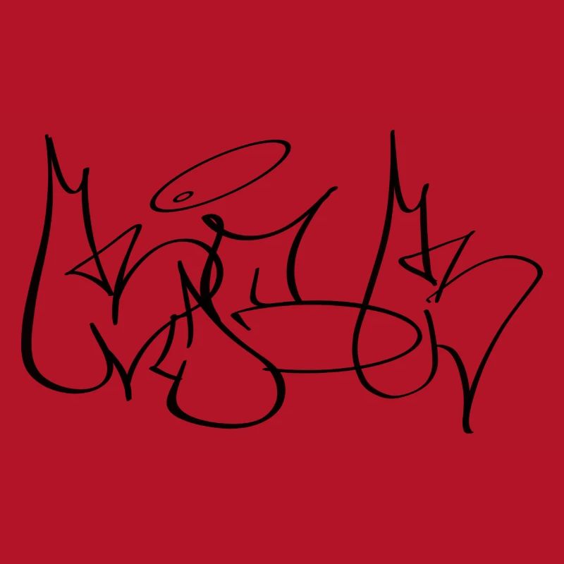 KICK Inspired by classic throw-up graffiti styles