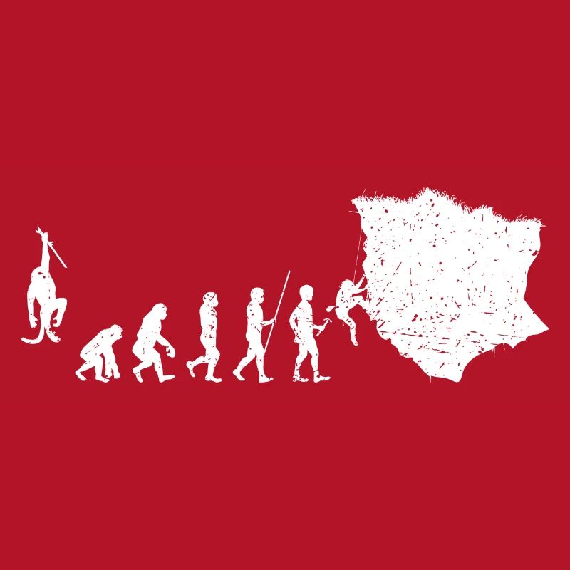 Silhouette de l’évolution à l’aventure
