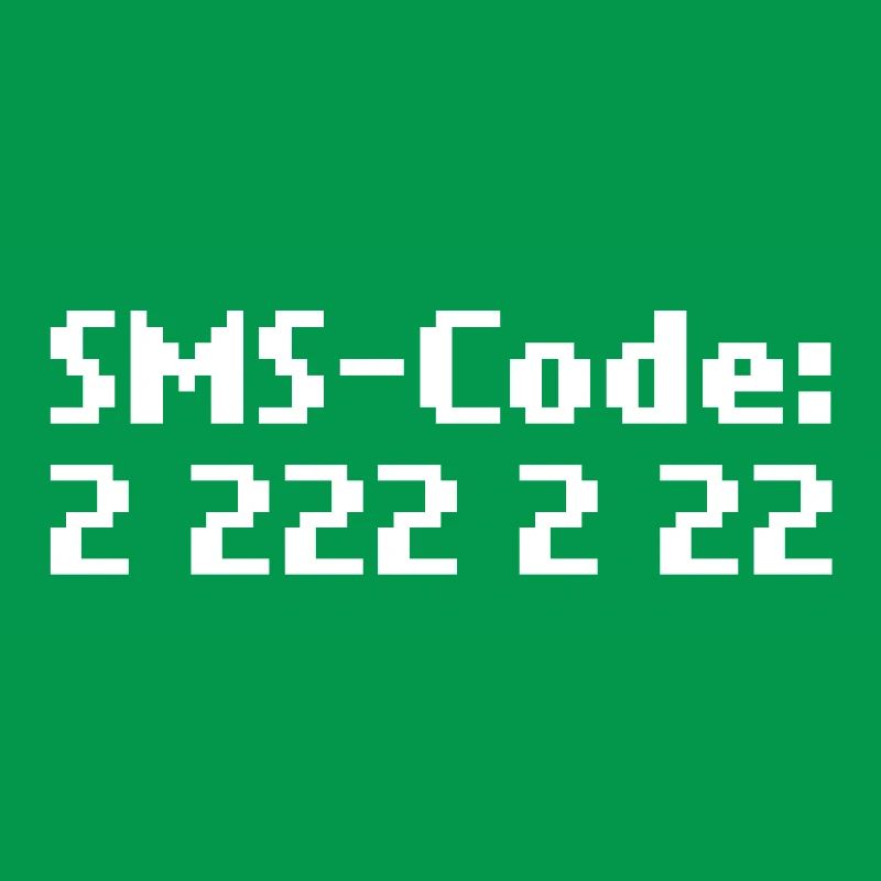 sms-code 2 222 2 22