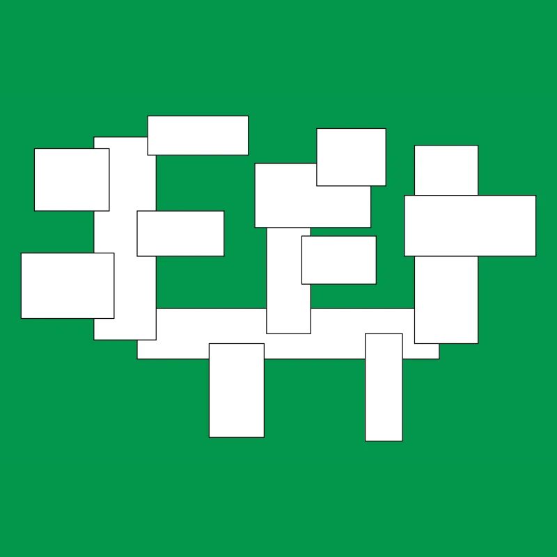 rectangles simplement des carrés en composition