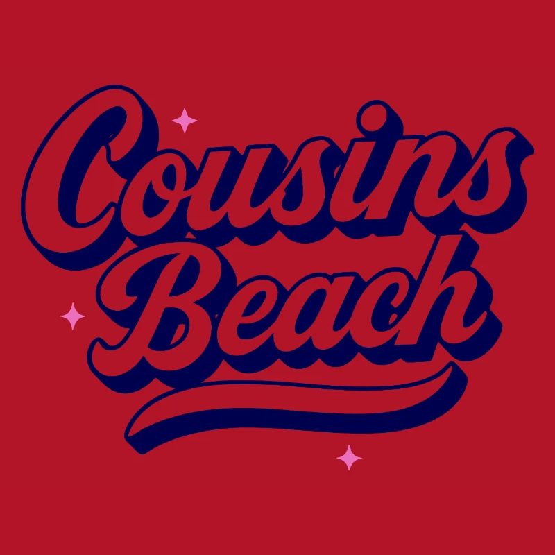 Cousins Beach – Retro Script Design