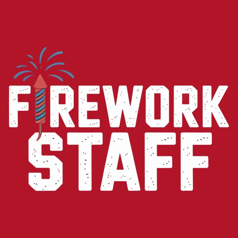 Firework Stuff Party Crew Jour de l'Indépendance 4e