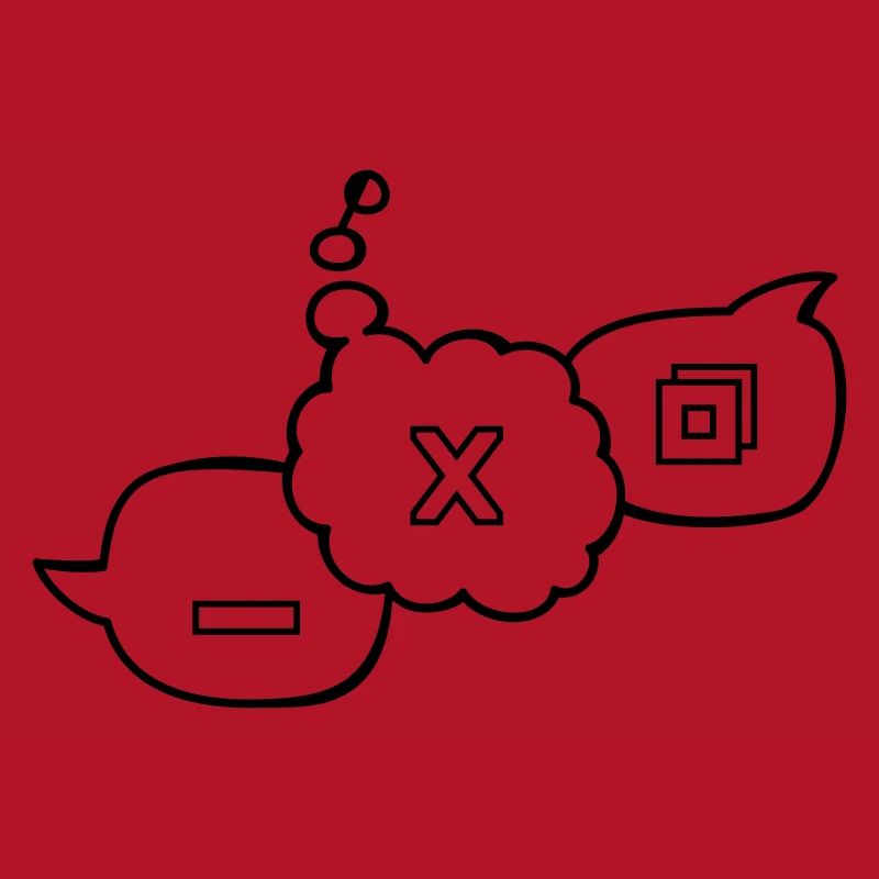 Computer speech bubbles