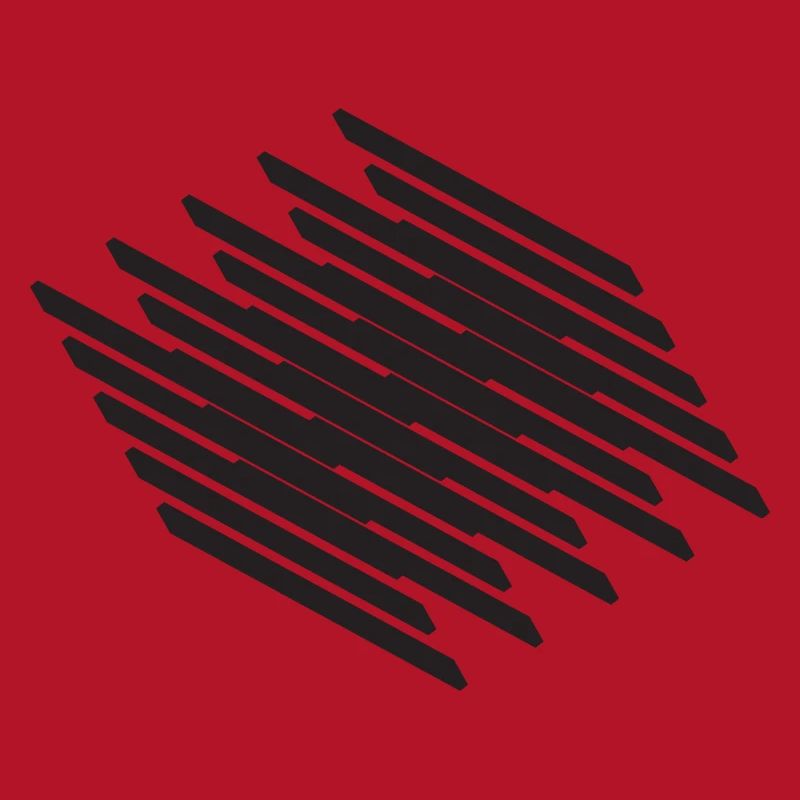 Diagonal Scribble Monochrome Pattern