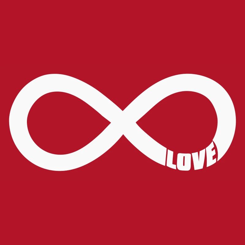 Symbole de l’Amour de l’Infini - Blanc