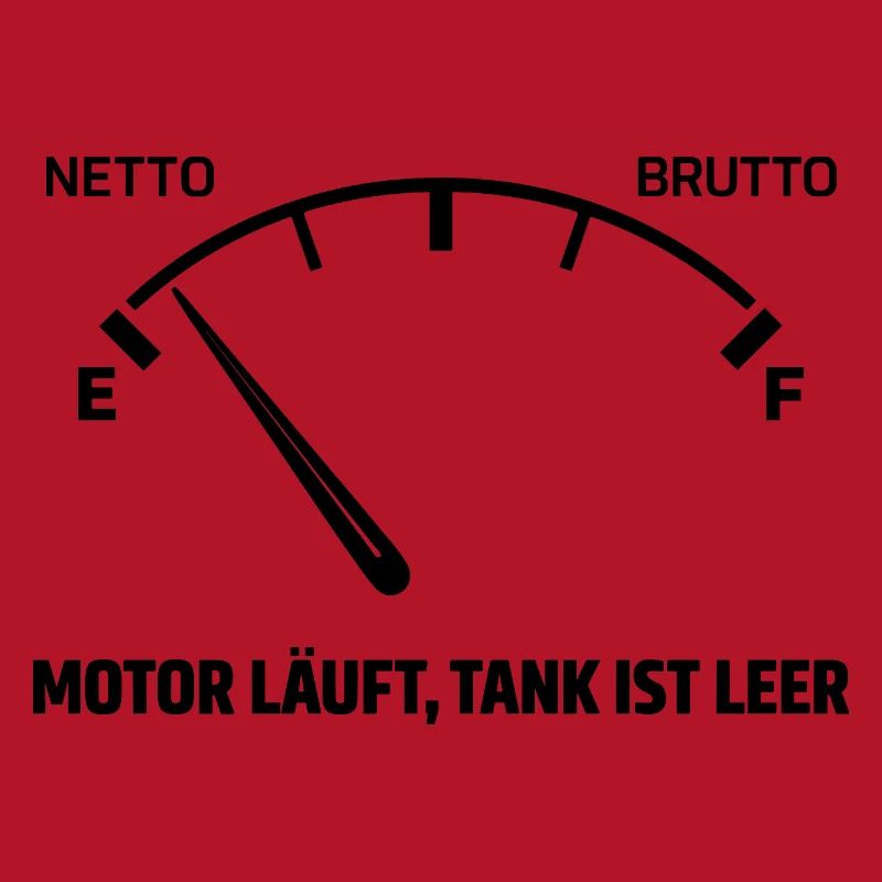 Engine runs tank empty