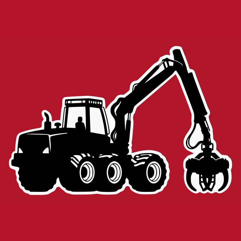 Harvester Silhouette