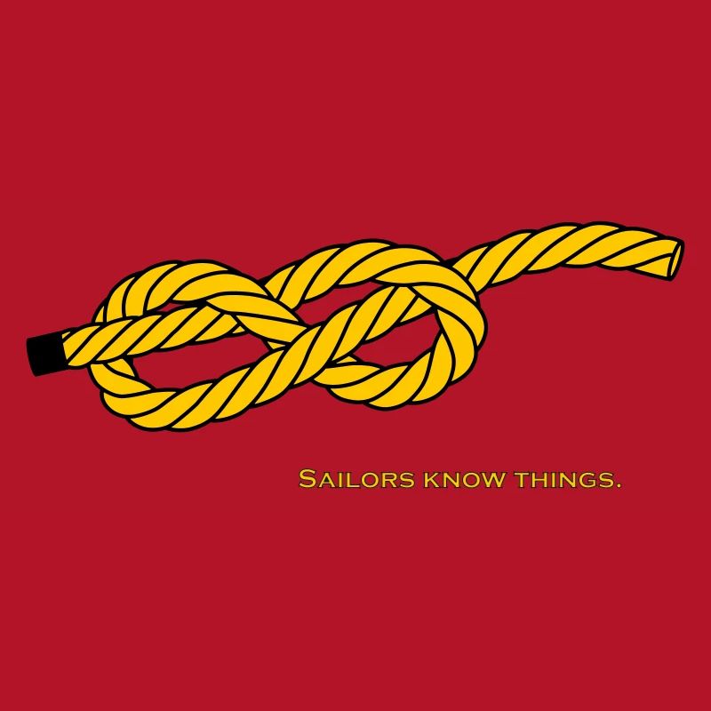Eight Knots - Knot Ship Captain Sailing Anchor
