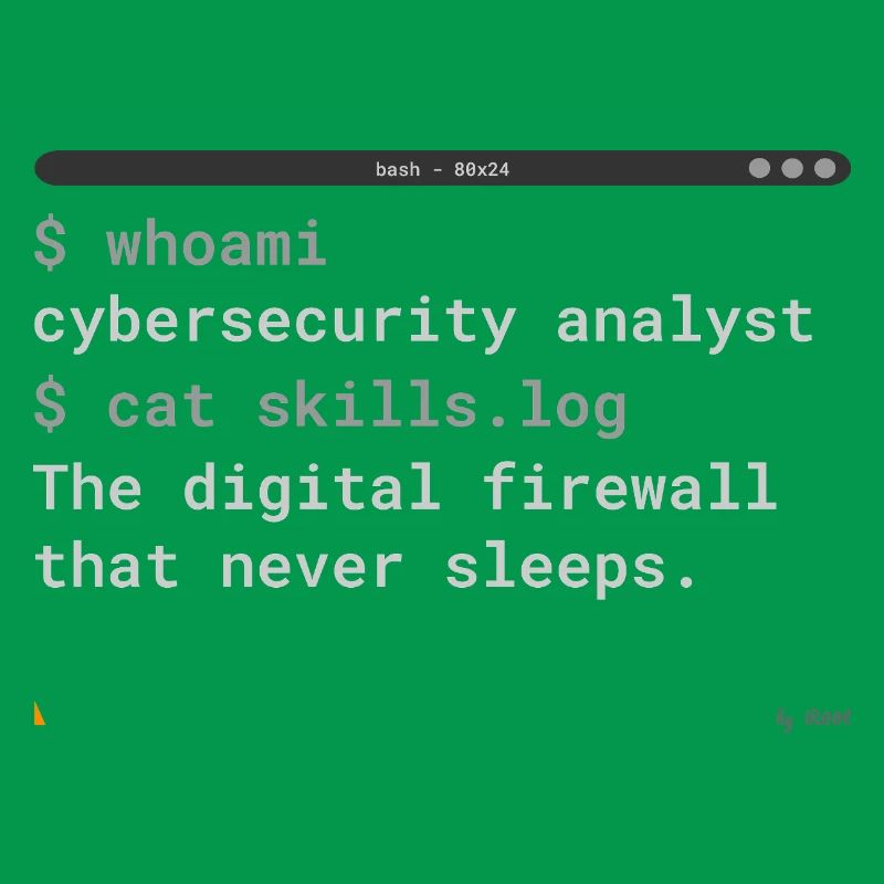 Cybersecurity Analyst Terminal - IT Gift