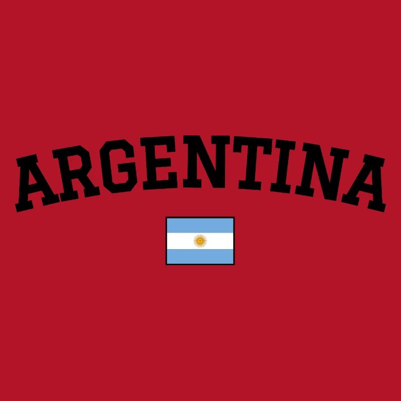 Drapeau argentin Noir