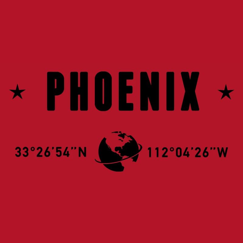 Phoenix Arizona Coordinates Planet Earth