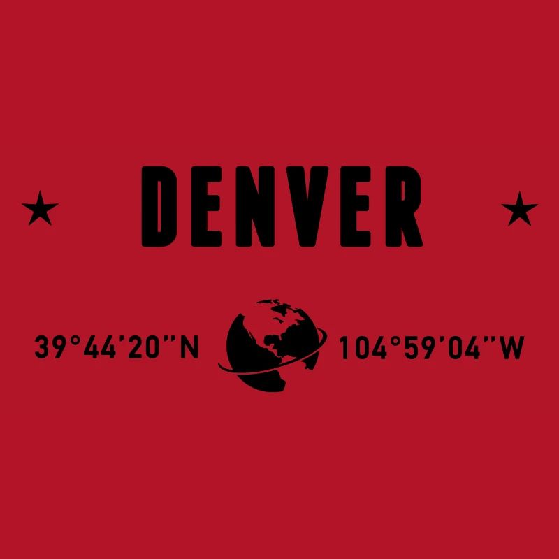 Denver Colorado Coordinates Planet Earth