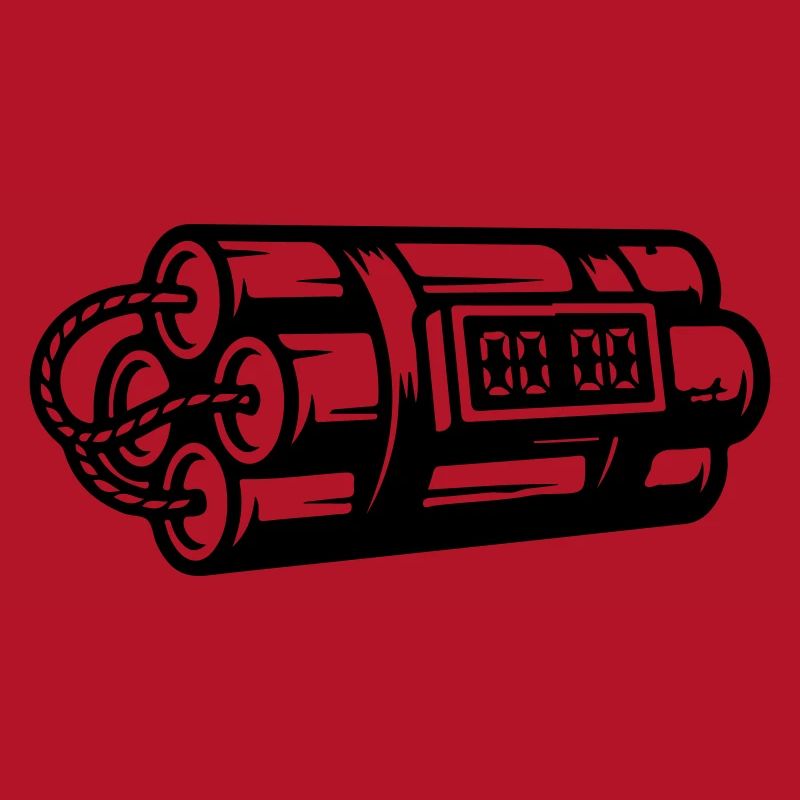 Bombe à retardement Dynamite explosive