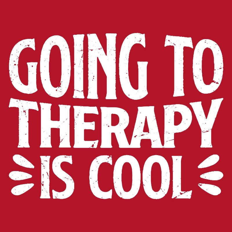 going to therapy is cool