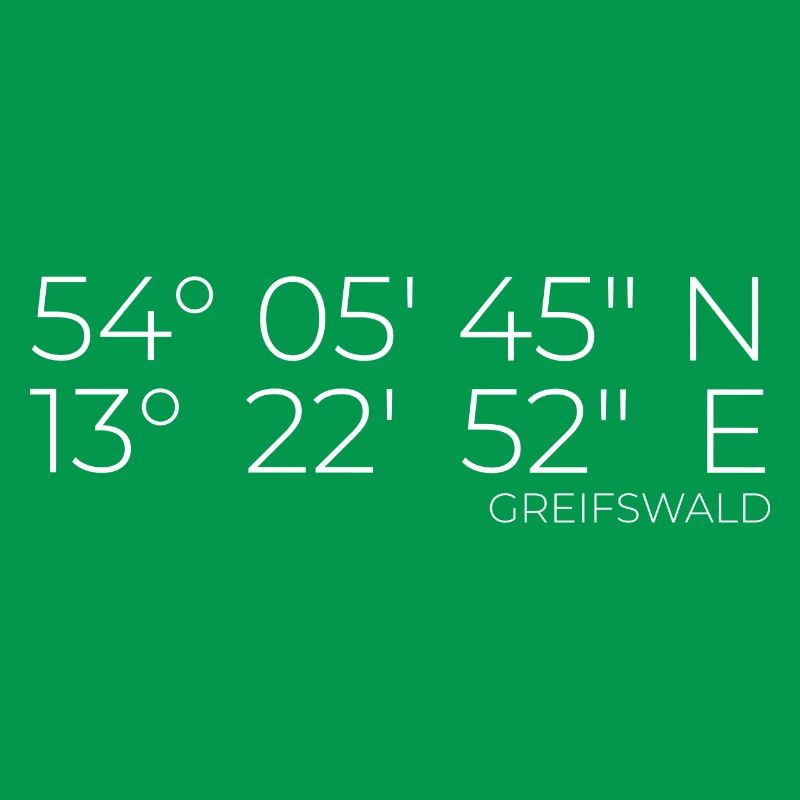 coordinates Greifswald