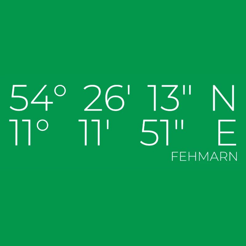 Coordinates Fehmarn