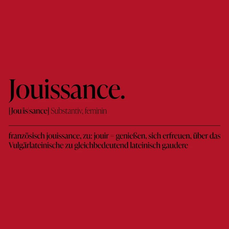 Jouissance – Le désir comme déclaration