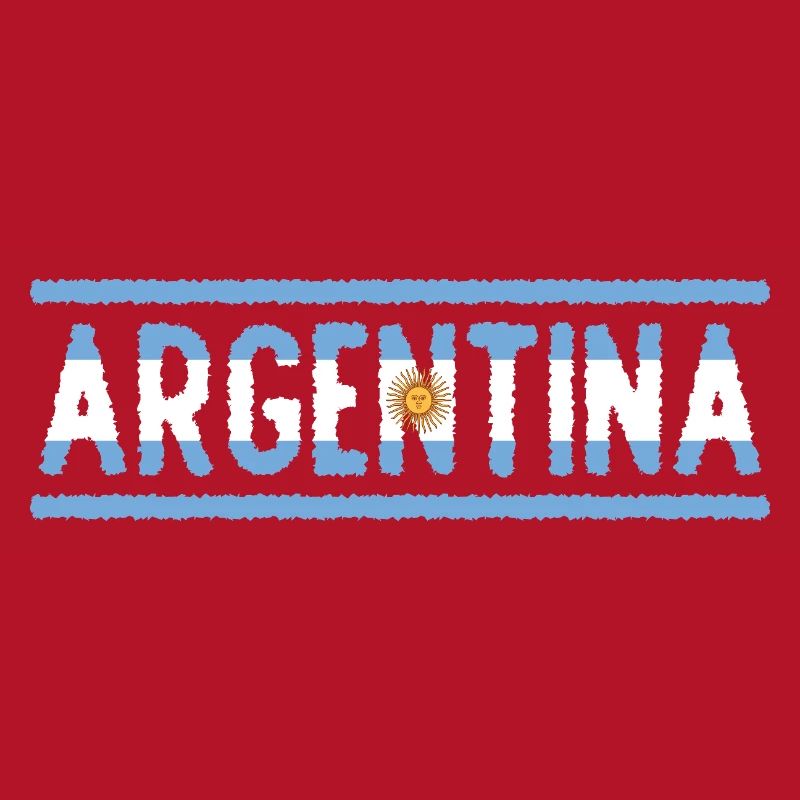 Texte du drapeau argentin Design vieilli de la Sun Pride