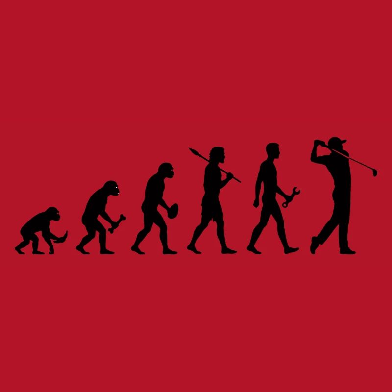 Evolution Golfspieler Golf