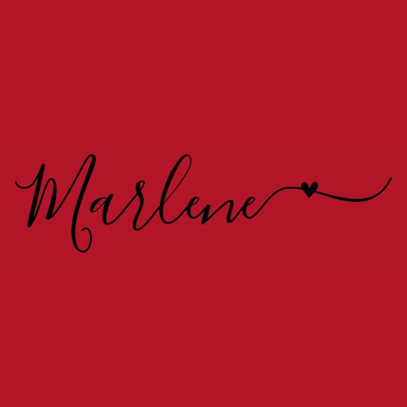 Marlene Name First Name Decorative