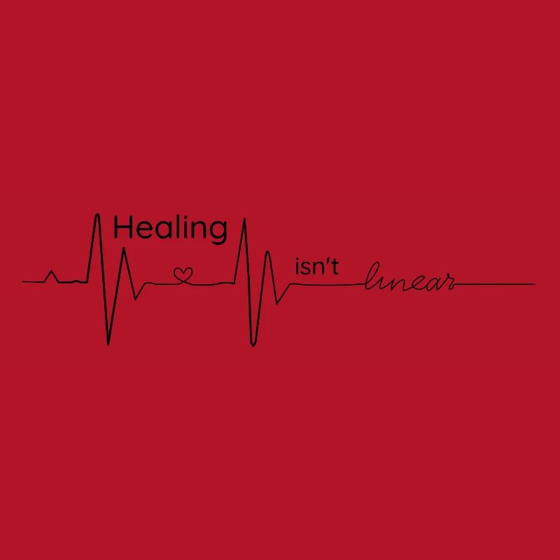 Healing is not linear - cardiogram