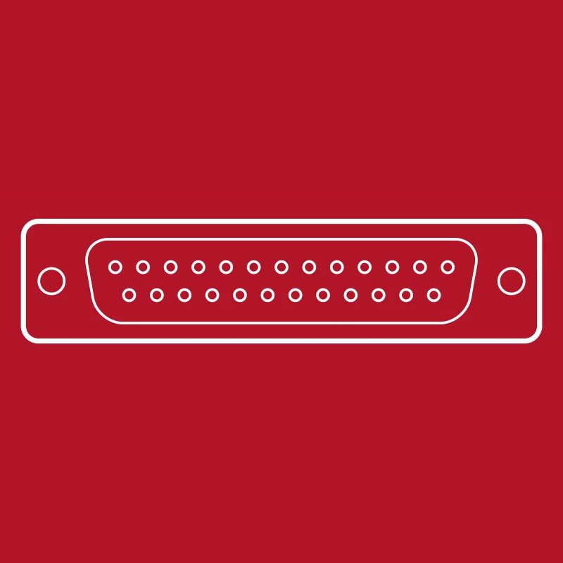 DB 25 Connector Parallel, Drucker