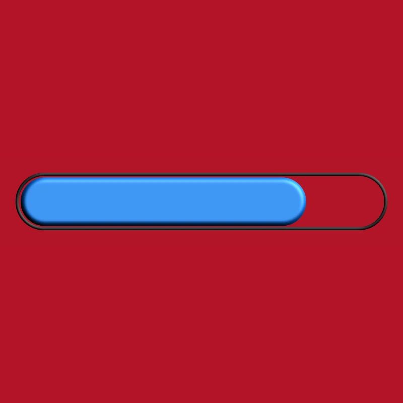 Average gauge Blue (three quarters)