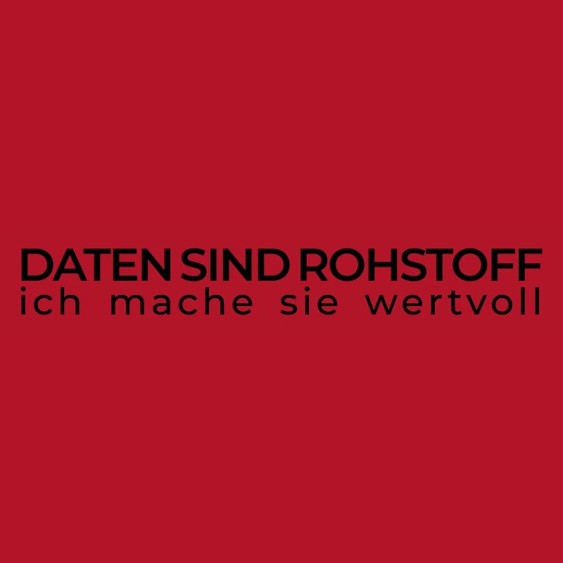 Daten sind Rohstoff – Data Engineer