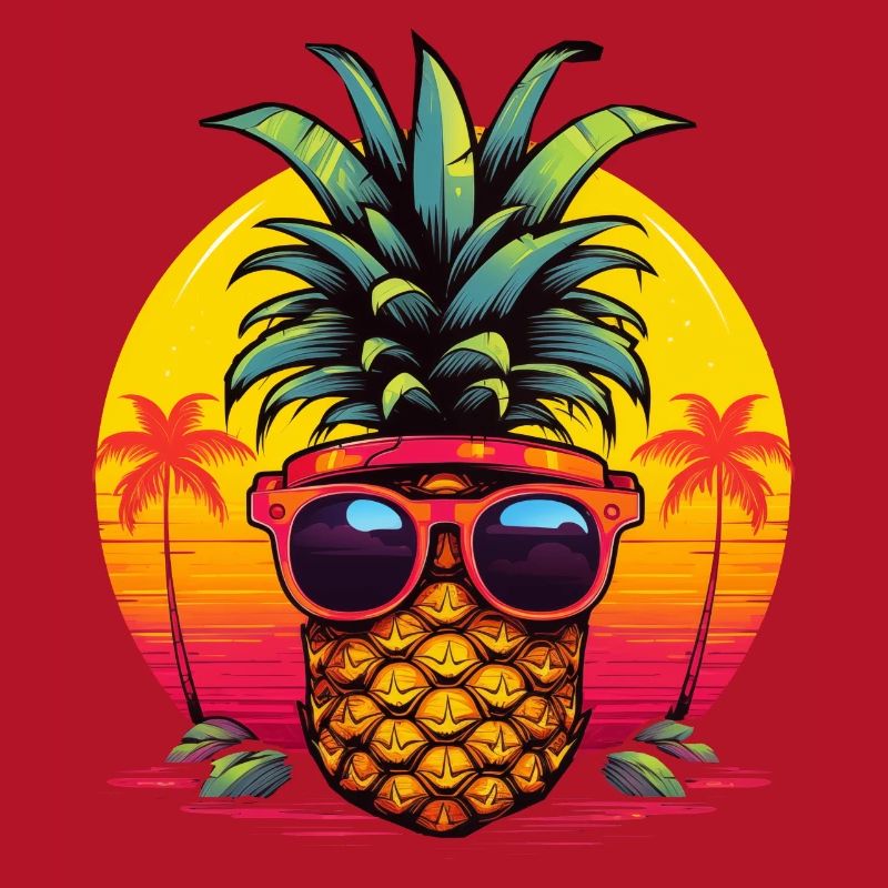 Synthwave Pineapple