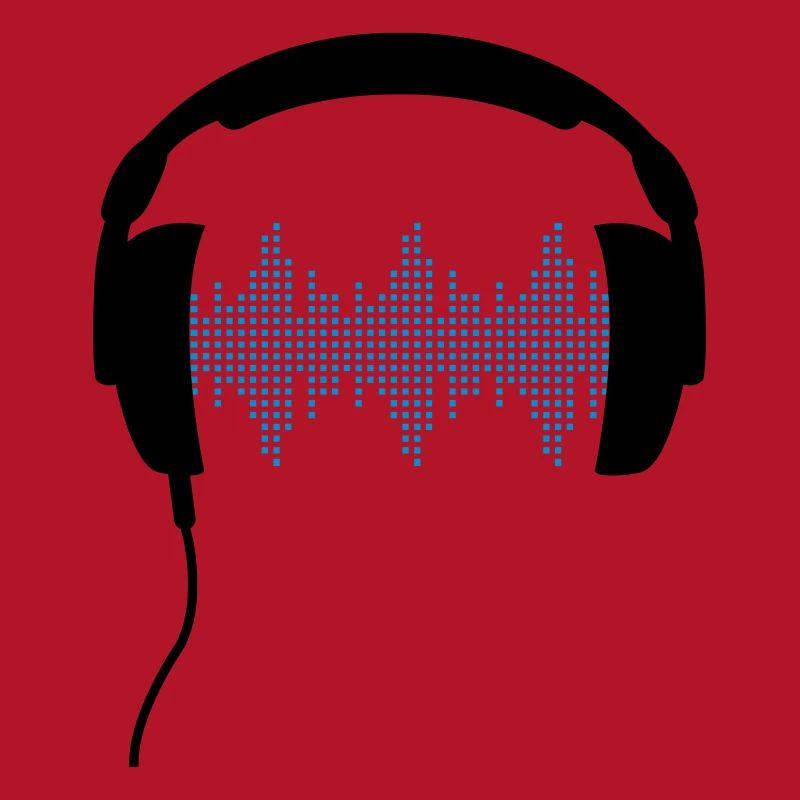 DJ headphone rhytm frequency equalizer