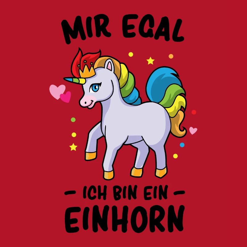 Mir Egal Ich Bin Ein Einhorn - Pferde Geschenk