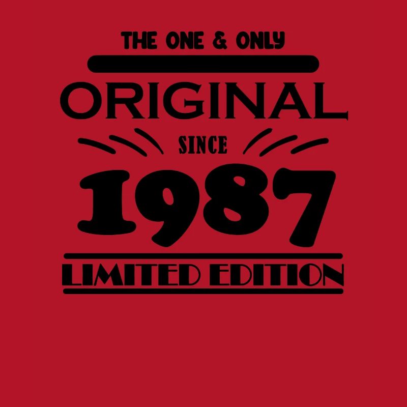 1987 - Année de construction 1987 - Né en 1987