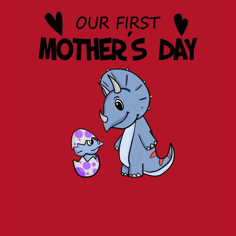 Muttertag - erster Muttertag - Mutter Tochter