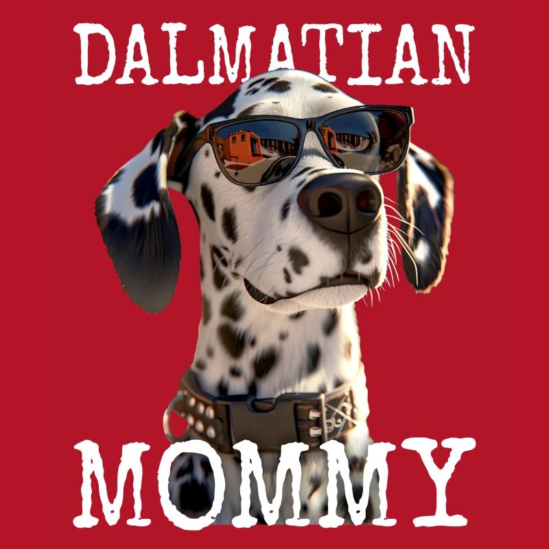 Dalmatiner Mommy Hunde Mama Mutter Muttertag Mom