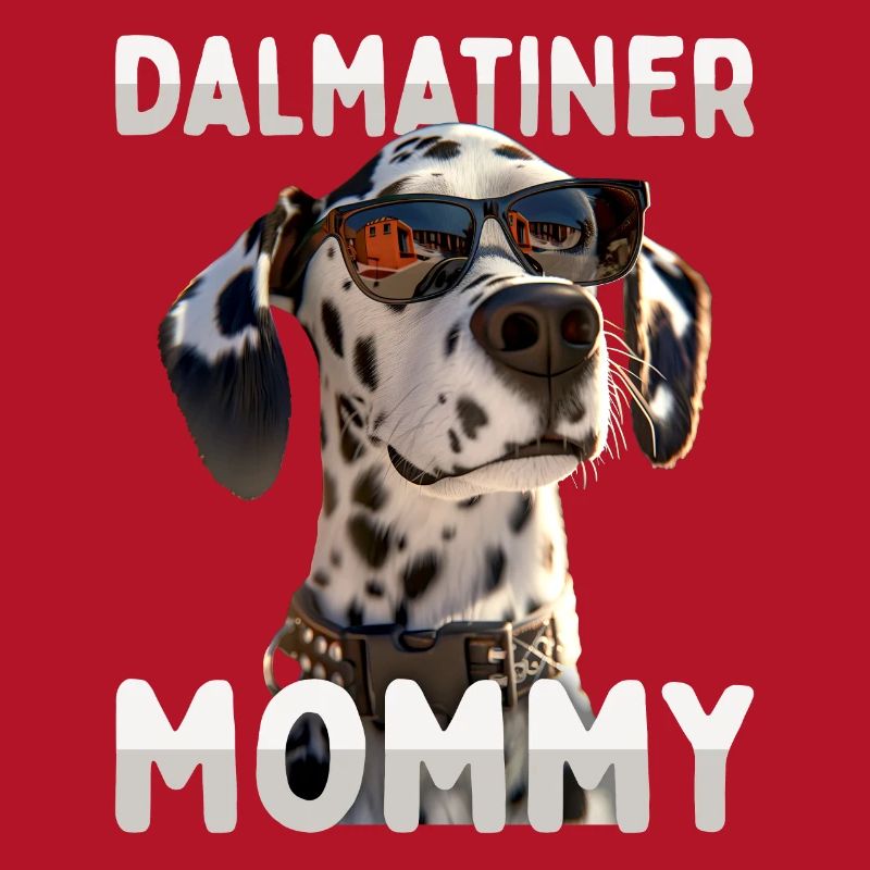 Dalmatiner Mommy Hunde Mama Mutter Muttertag Mom