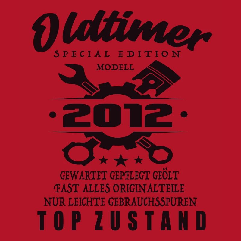 Oldtimer Special Edition Modell 2012 Geburtstag