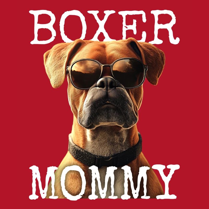 Deutscher Boxer Mom Mama Muttertag Boxer Mommy