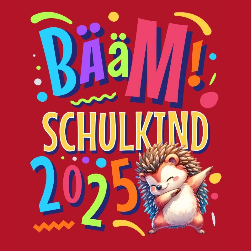 Bääm Schoolchild 2025 Dabbing Hedgehog