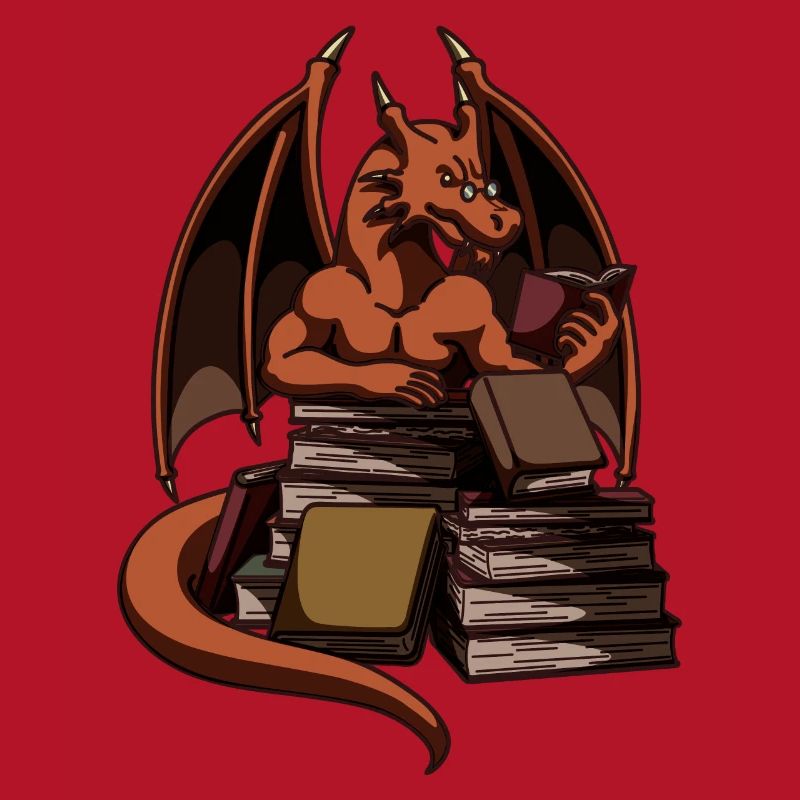 Dragon Reading Magic Dungeon